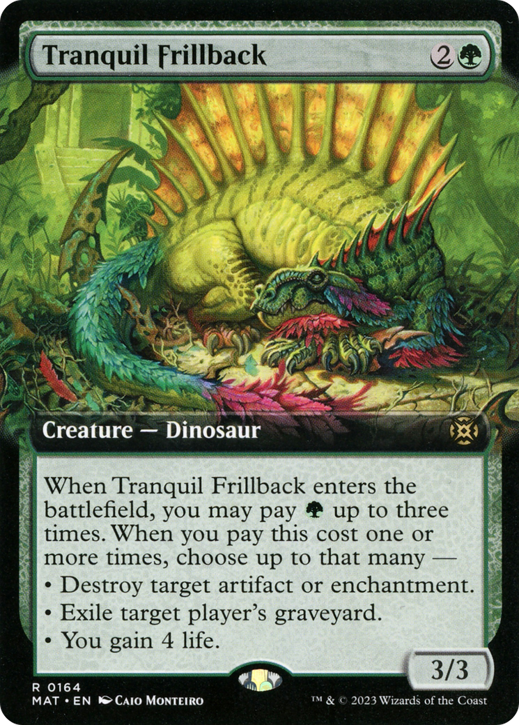 Tranquil Frillback (Extended Art) [March of the Machine: The Aftermath] | Kessel Run Games Inc. 