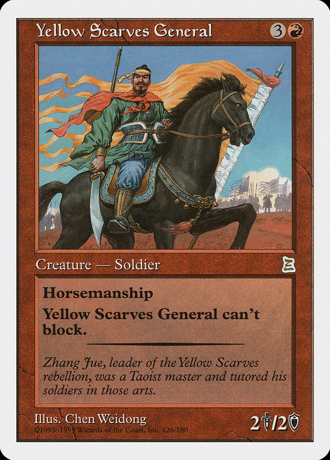 Yellow Scarves General [Portal Three Kingdoms] | Kessel Run Games Inc. 
