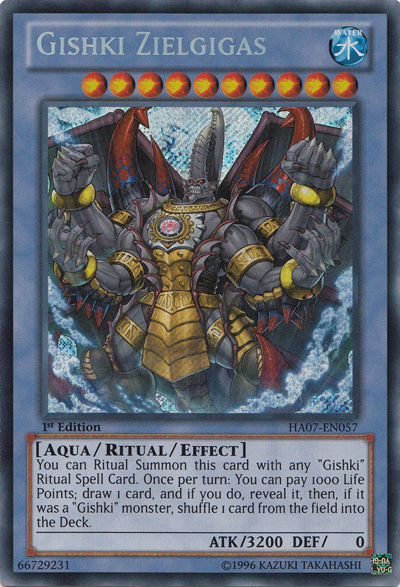 Gishki Zielgigas [HA07-EN057] Secret Rare | Kessel Run Games Inc. 