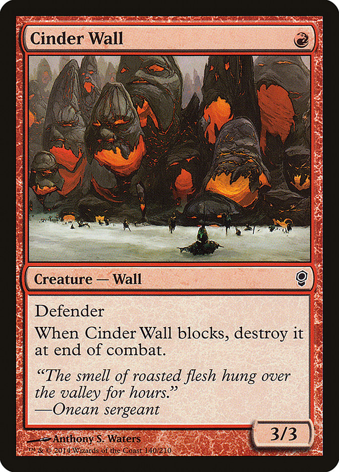 Cinder Wall [Conspiracy] | Kessel Run Games Inc. 