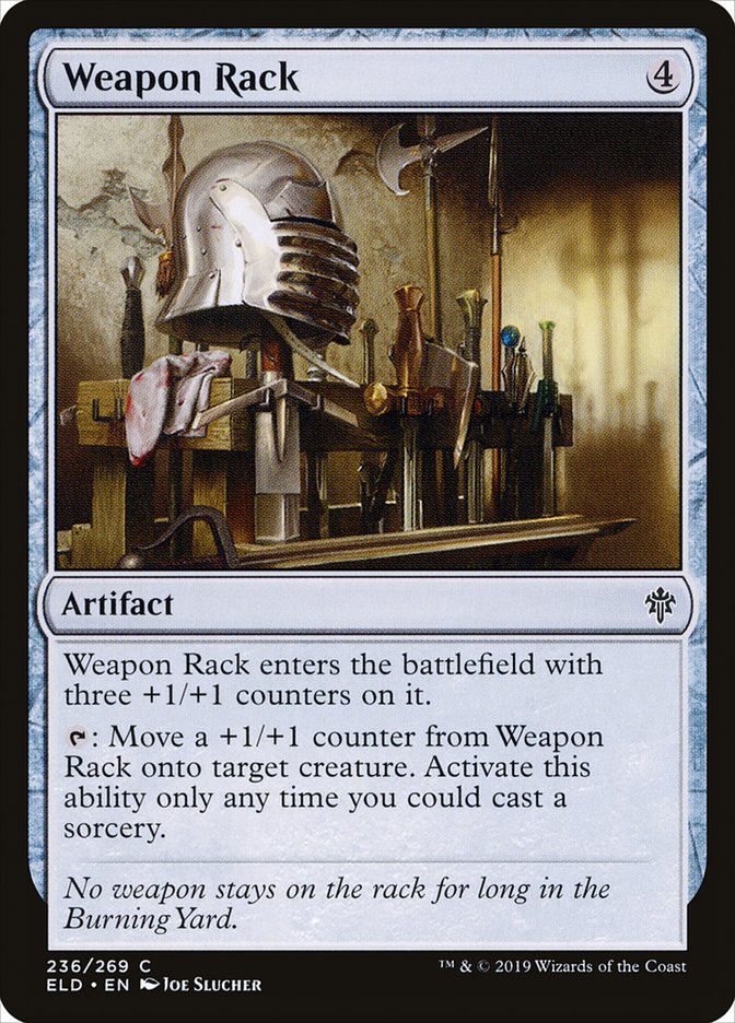 Weapon Rack [Throne of Eldraine] | Kessel Run Games Inc. 