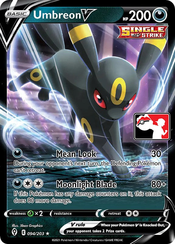 Umbreon V (094/203) [Prize Pack Series One] | Kessel Run Games Inc. 