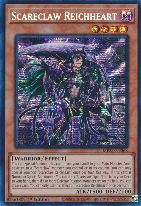 Scareclaw Reichheart [MP23-EN068] Prismatic Secret Rare | Kessel Run Games Inc. 