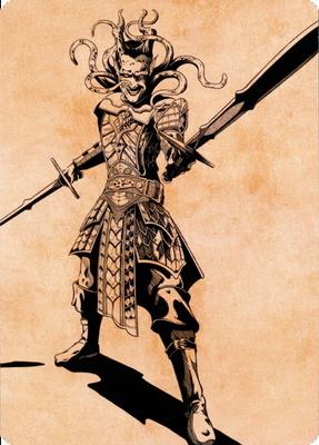 Zevlor, Elturel Exile Art Card (78) [Commander Legends: Battle for Baldur's Gate Art Series] | Kessel Run Games Inc. 