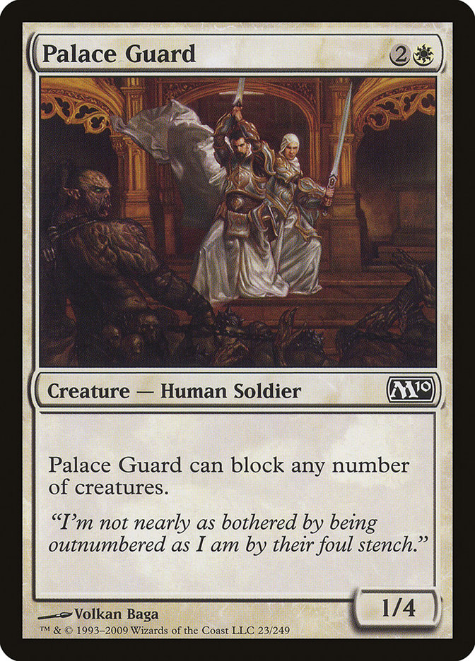 Palace Guard [Magic 2010] | Kessel Run Games Inc. 