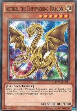Aether, the Empowering Dragon [DEM3-EN008] Common | Kessel Run Games Inc. 