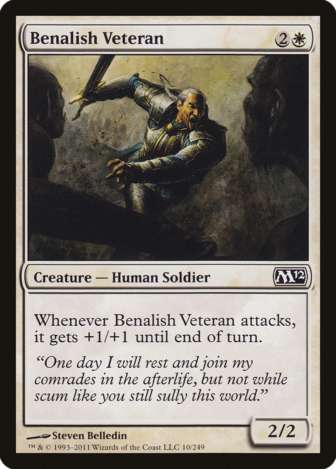 Benalish Veteran [Magic 2012] | Kessel Run Games Inc. 