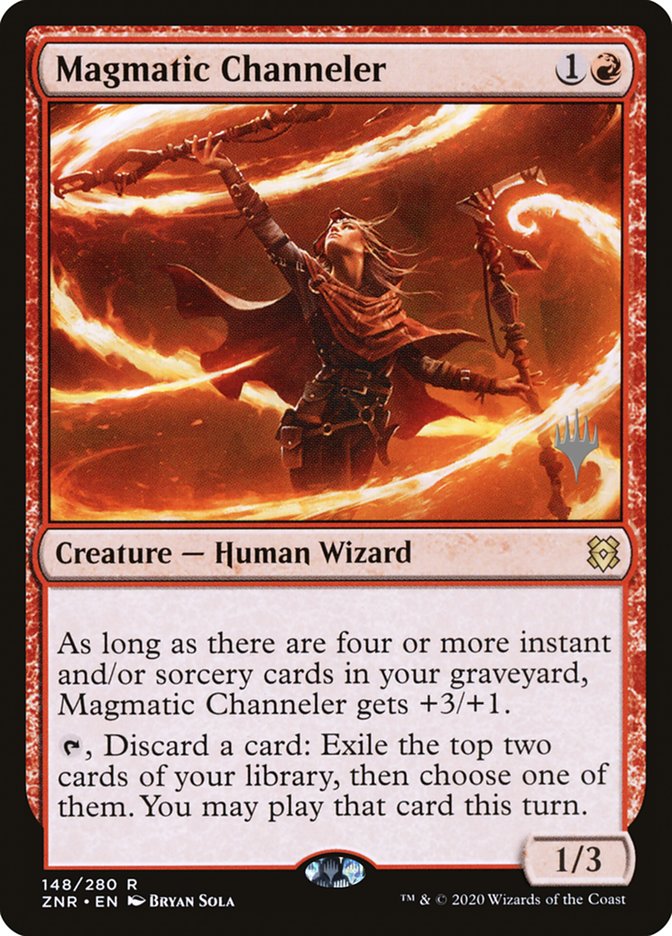 Magmatic Channeler (Promo Pack) [Zendikar Rising Promos] | Kessel Run Games Inc. 