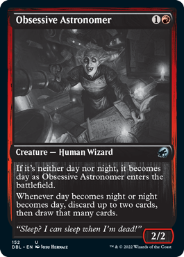 Obsessive Astronomer [Innistrad: Double Feature] | Kessel Run Games Inc. 