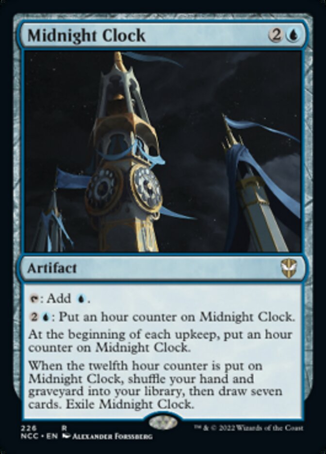 Midnight Clock [Streets of New Capenna Commander] | Kessel Run Games Inc. 