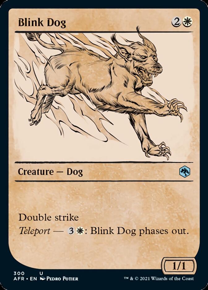 Blink Dog (Showcase) [Dungeons & Dragons: Adventures in the Forgotten Realms] | Kessel Run Games Inc. 