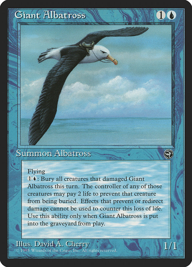 Giant Albatross (Empty Ocean) [Homelands] | Kessel Run Games Inc. 