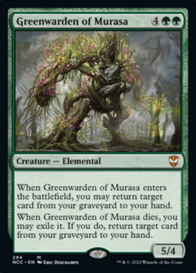 Greenwarden of Murasa [Streets of New Capenna Commander] | Kessel Run Games Inc. 