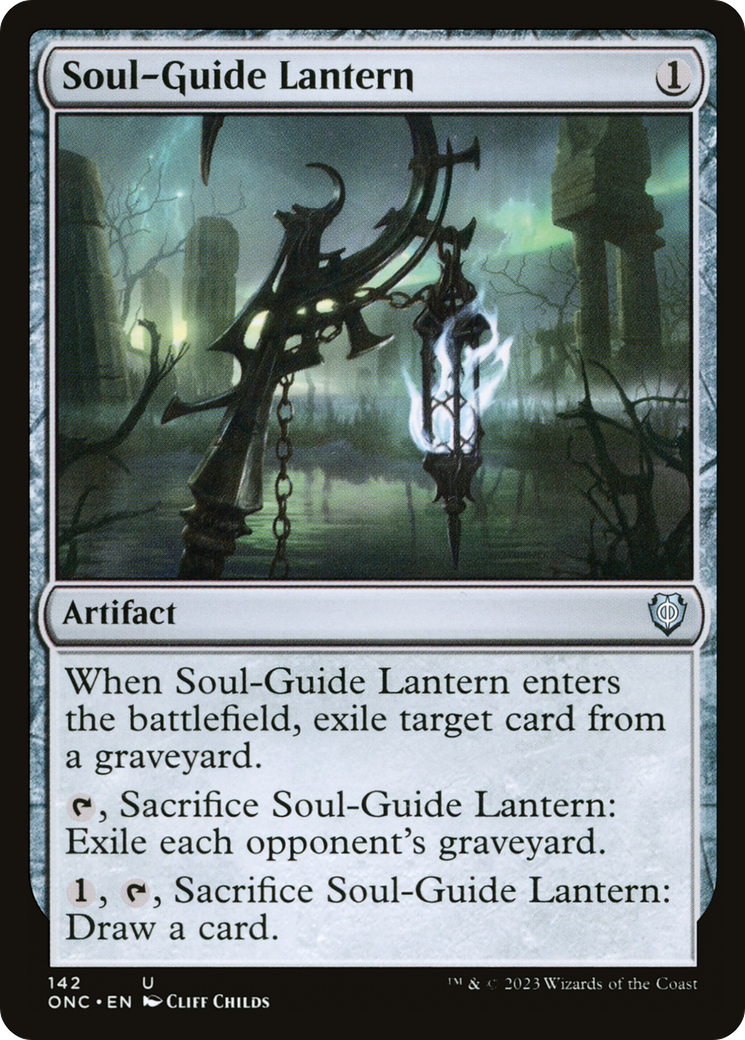 Soul-Guide Lantern [Phyrexia: All Will Be One Commander] | Kessel Run Games Inc. 