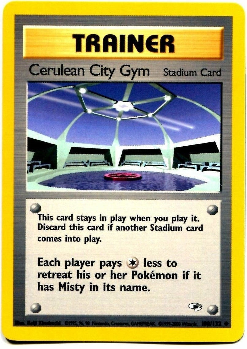 Cerulean City Gym (108/132) [Gym Heroes Unlimited] | Kessel Run Games Inc. 