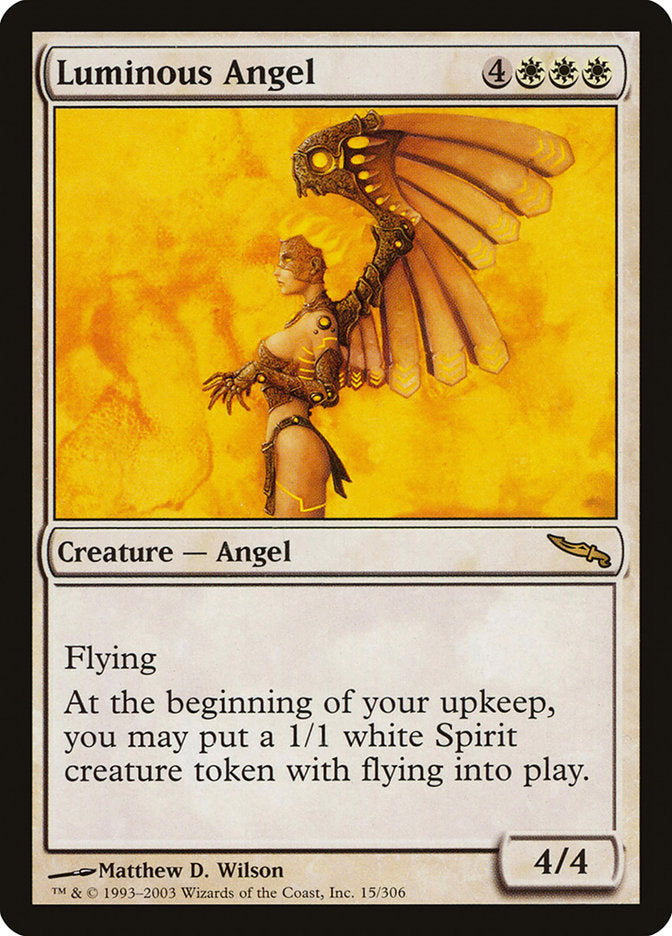 Luminous Angel [Mirrodin] | Kessel Run Games Inc. 