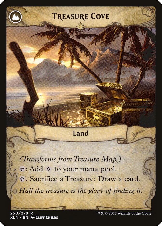 Treasure Map // Treasure Cove [Ixalan] | Kessel Run Games Inc. 