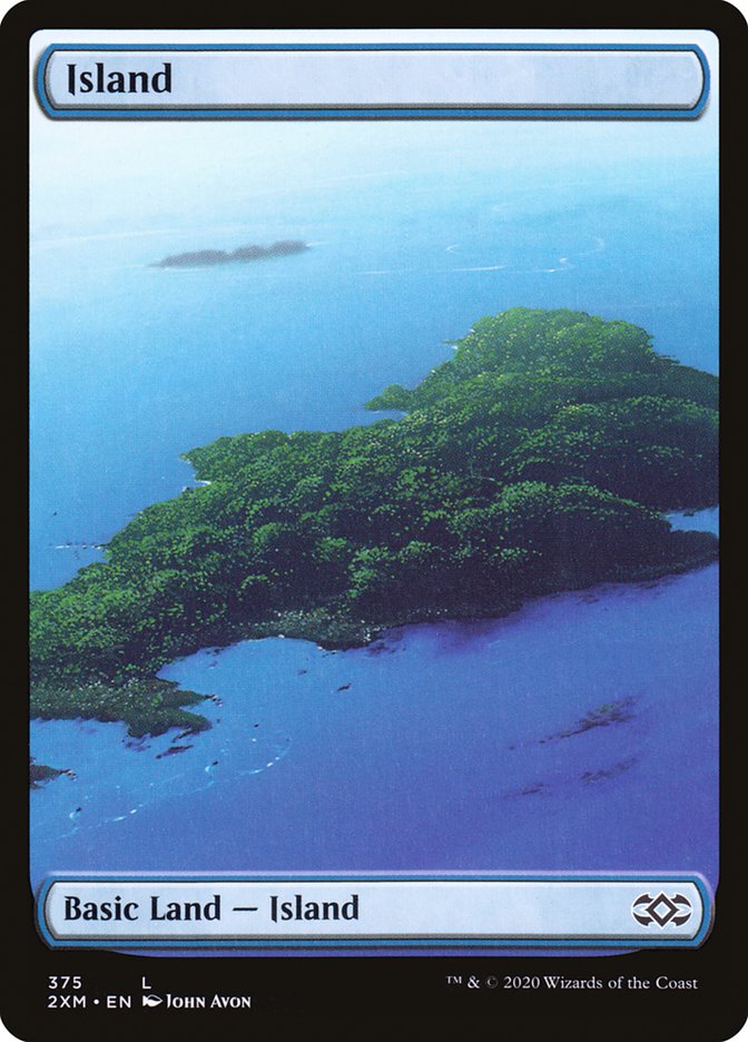 Island (375) [Double Masters] | Kessel Run Games Inc. 
