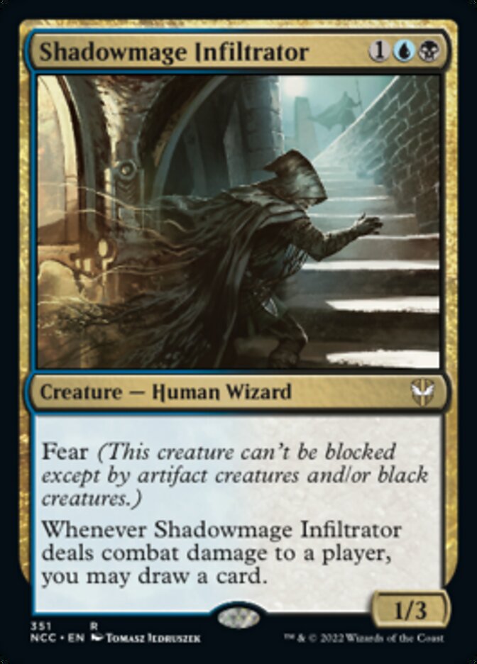 Shadowmage Infiltrator [Streets of New Capenna Commander] | Kessel Run Games Inc. 