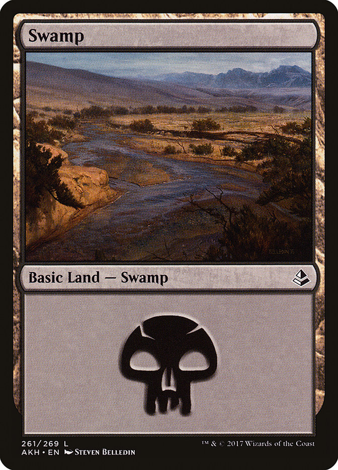 Swamp (261) [Amonkhet] | Kessel Run Games Inc. 