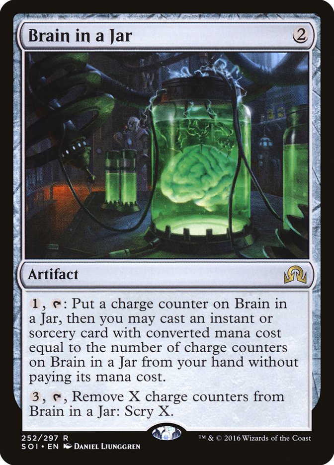 Brain in a Jar [Shadows over Innistrad] | Kessel Run Games Inc. 