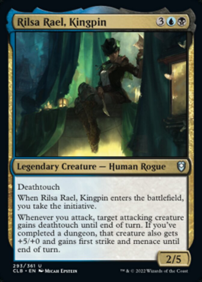 Rilsa Rael, Kingpin [Commander Legends: Battle for Baldur's Gate] | Kessel Run Games Inc. 