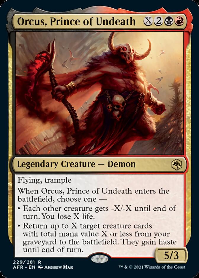 Orcus, Prince of Undeath [Dungeons & Dragons: Adventures in the Forgotten Realms] | Kessel Run Games Inc. 