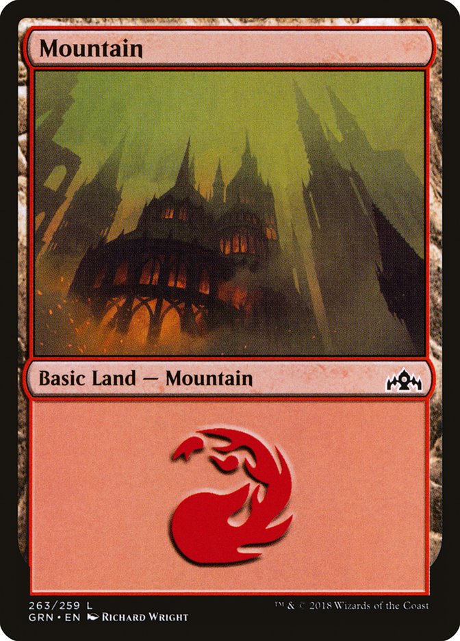 Mountain (263) [Guilds of Ravnica] | Kessel Run Games Inc. 
