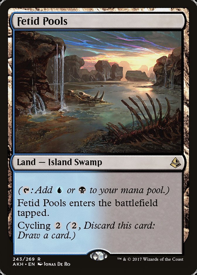 Fetid Pools [Amonkhet] | Kessel Run Games Inc. 