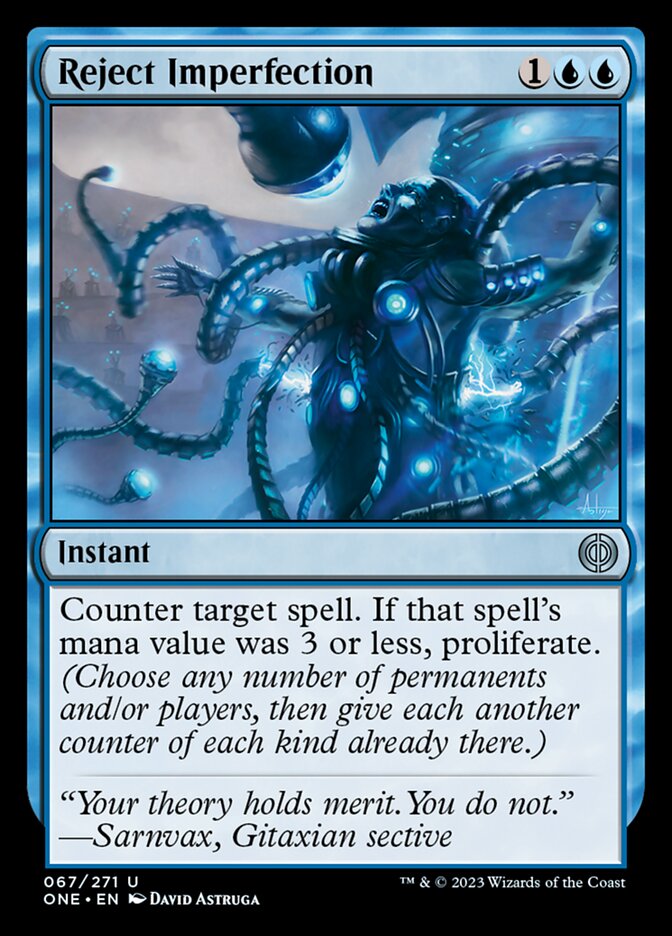 Reject Imperfection [Phyrexia: All Will Be One] | Kessel Run Games Inc. 