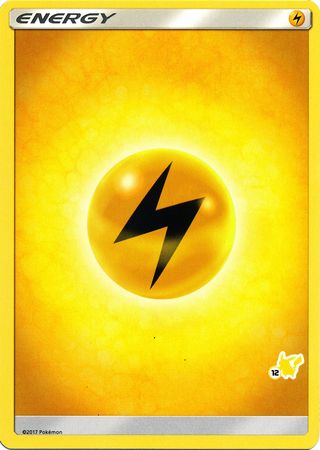 Lightning Energy (Pikachu Stamp #12) [Battle Academy 2020] | Kessel Run Games Inc. 