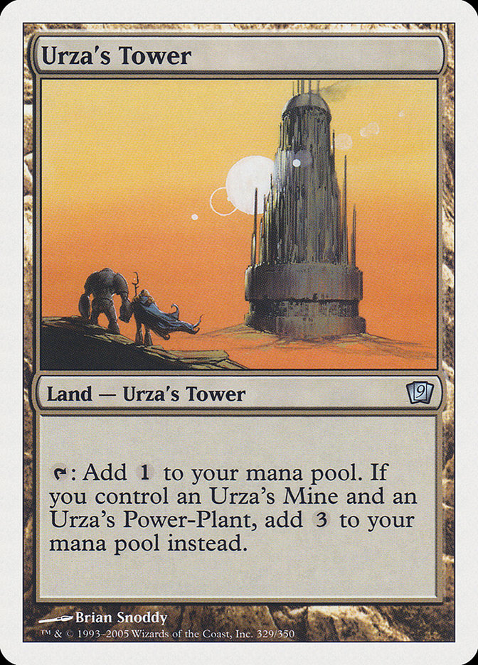 Urza's Tower [Ninth Edition] | Kessel Run Games Inc. 