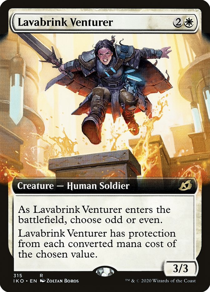 Lavabrink Venturer (Extended Art) [Ikoria: Lair of Behemoths] | Kessel Run Games Inc. 