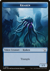 Soldier // Kraken Double-Sided Token [March of the Machine Tokens] | Kessel Run Games Inc. 