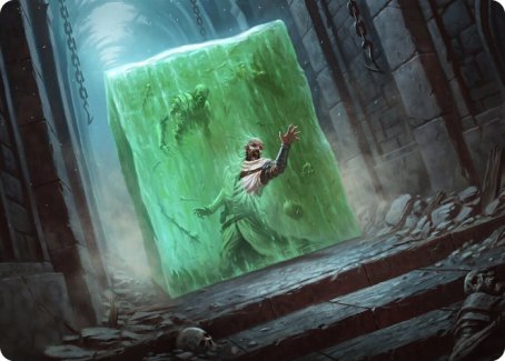 Gelatinous Cube Art Card [Dungeons & Dragons: Adventures in the Forgotten Realms Art Series] | Kessel Run Games Inc. 