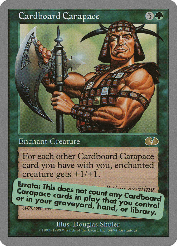 Cardboard Carapace [Unglued] | Kessel Run Games Inc. 