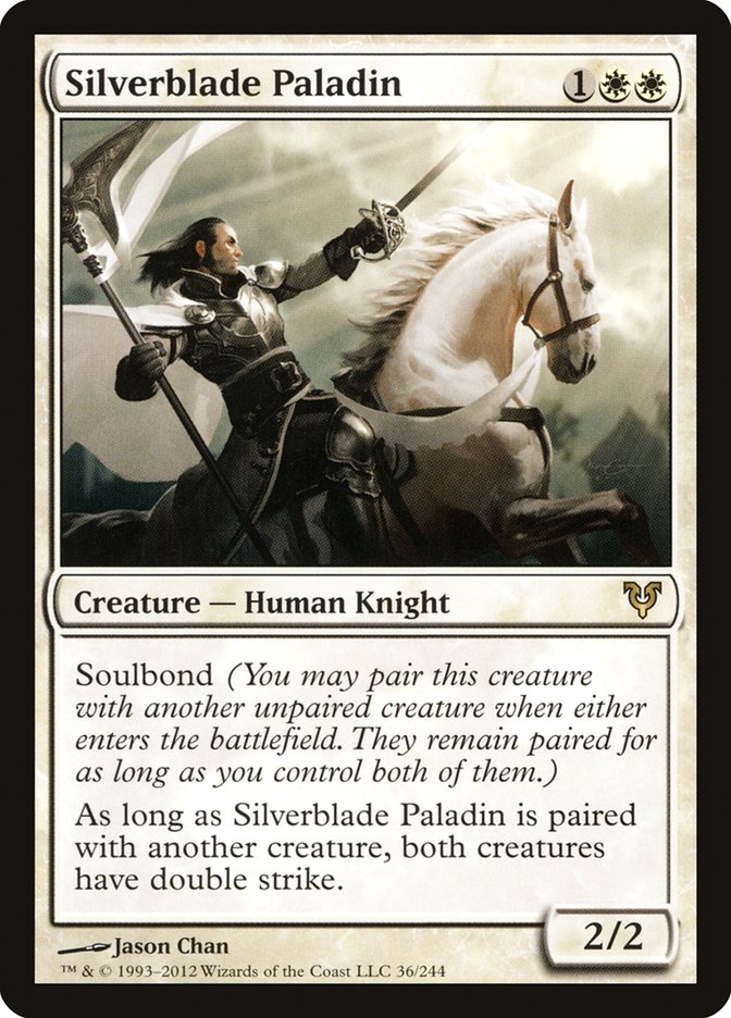 Silverblade Paladin [Avacyn Restored] | Kessel Run Games Inc. 