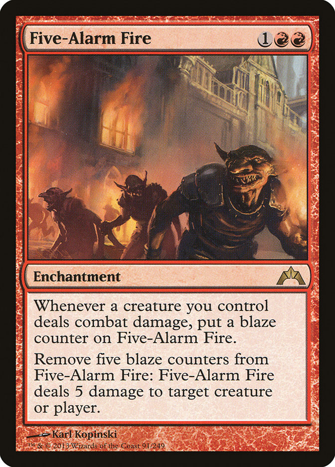 Five-Alarm Fire [Gatecrash] | Kessel Run Games Inc. 
