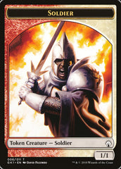 Soldier // Soldier Double-Sided Token [Guilds of Ravnica Guild Kit Tokens] | Kessel Run Games Inc. 