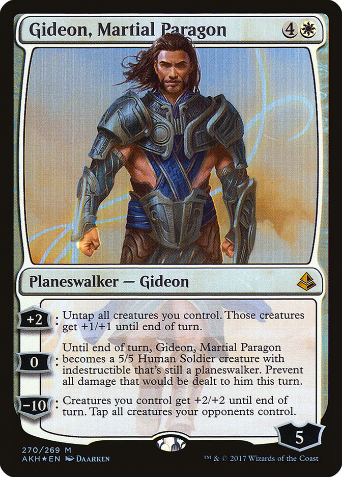 Gideon, Martial Paragon [Amonkhet] | Kessel Run Games Inc. 