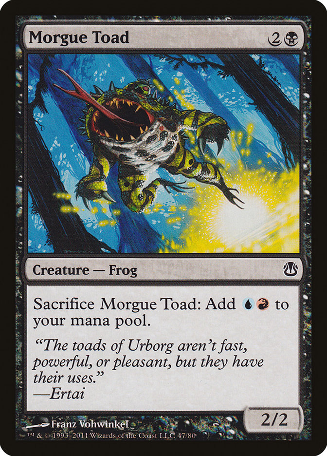 Morgue Toad [Duel Decks: Ajani vs. Nicol Bolas] | Kessel Run Games Inc. 