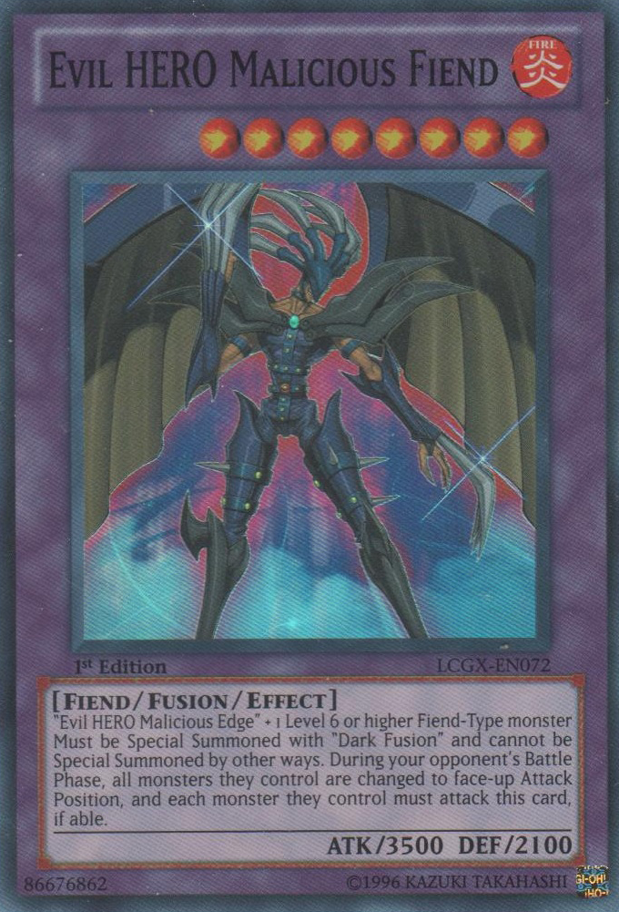 Evil HERO Malicious Fiend [LCGX-EN072] Super Rare | Kessel Run Games Inc. 