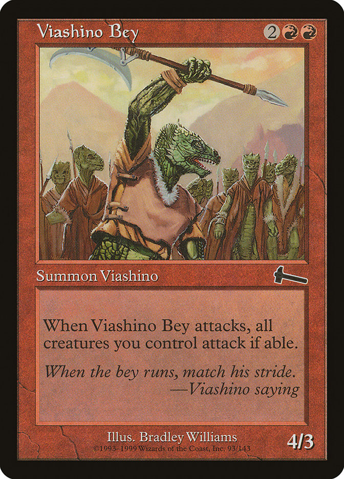 Viashino Bey [Urza's Legacy] | Kessel Run Games Inc. 