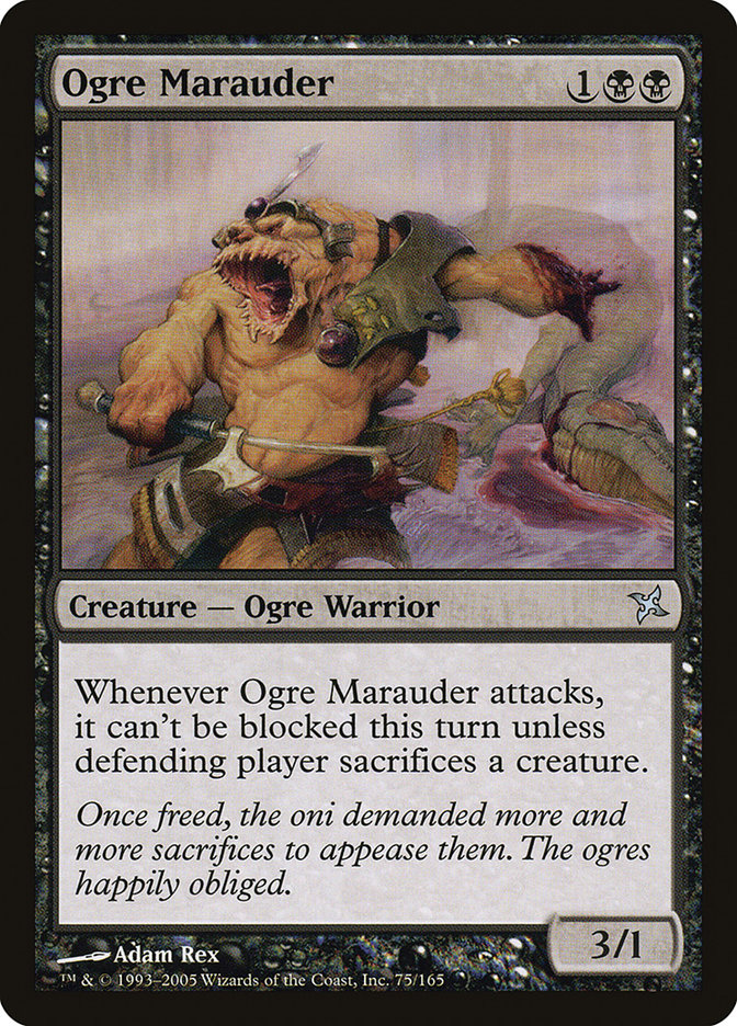 Ogre Marauder [Betrayers of Kamigawa] | Kessel Run Games Inc. 