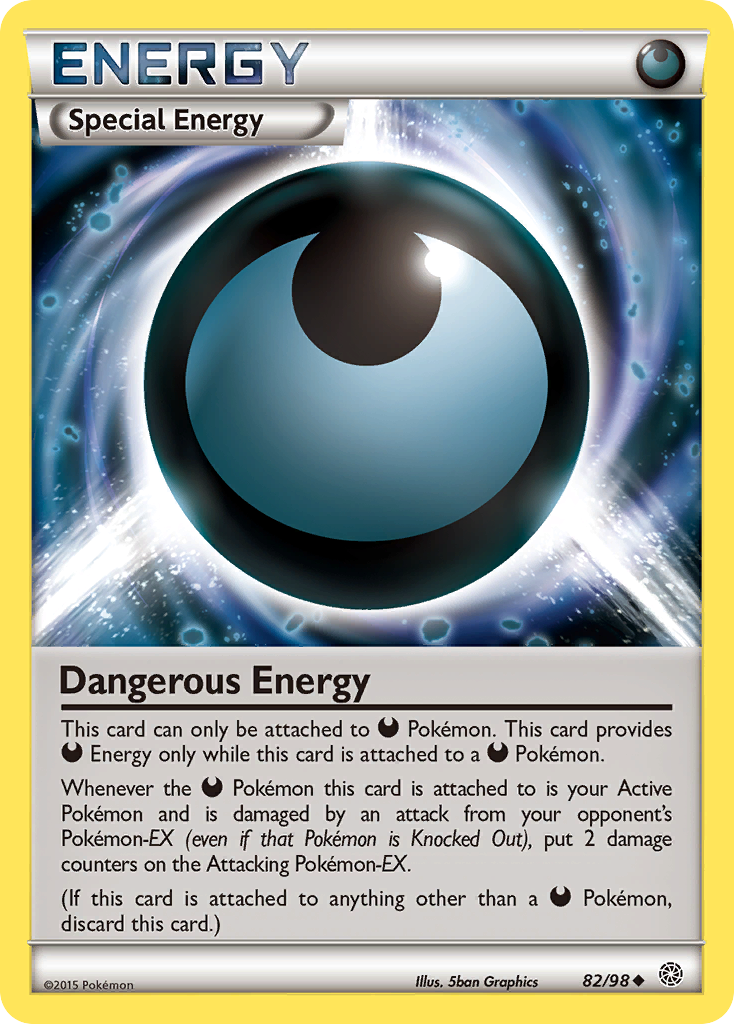 Dangerous Energy (82/98) [XY: Ancient Origins] | Kessel Run Games Inc. 