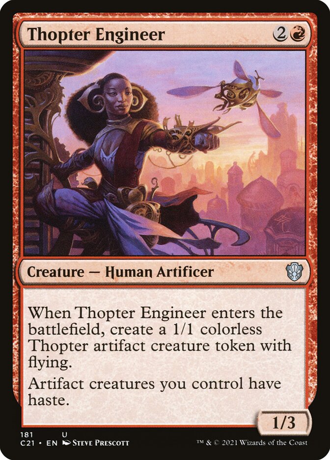Thopter Engineer [Commander 2021] | Kessel Run Games Inc. 