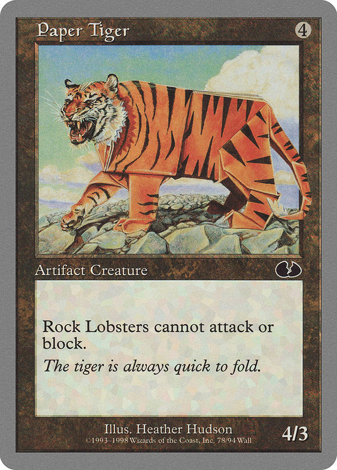 Paper Tiger [Unglued] | Kessel Run Games Inc. 