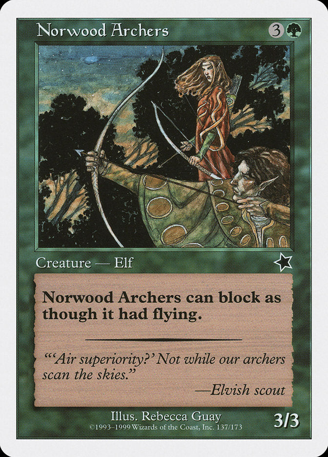 Norwood Archers [Starter 1999] | Kessel Run Games Inc. 