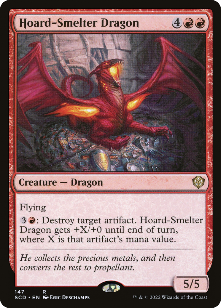 Hoard-Smelter Dragon [Starter Commander Decks] | Kessel Run Games Inc. 