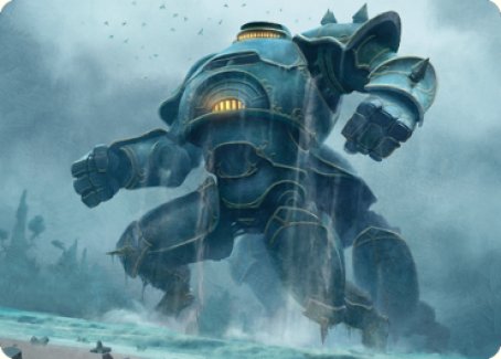 Depth Charge Colossus Art Card [The Brothers' War Art Series] | Kessel Run Games Inc. 